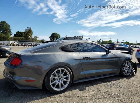 1FA6P8TH7G5337239 2016 FORD MUSTANG Charcoal Задня права чверть