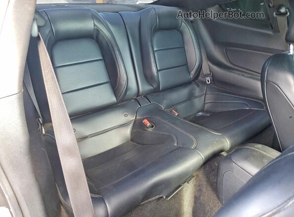 1FA6P8TH7G5337239 2016 FORD MUSTANG Charcoal Вид задніх сидінь