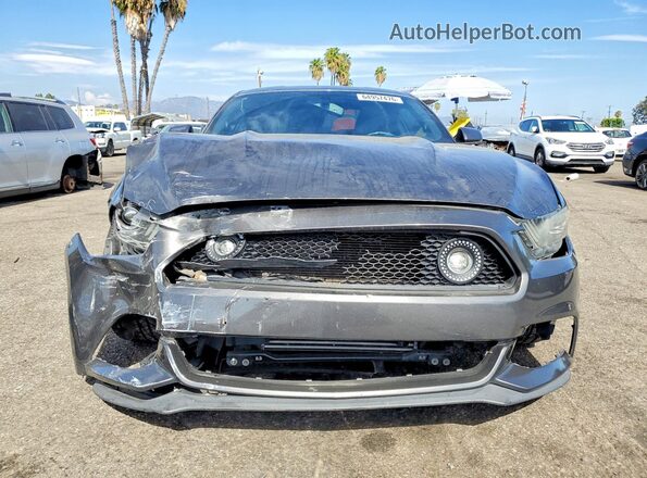 1FA6P8TH7G5337239 2016 FORD MUSTANG Charcoal Вид спереду