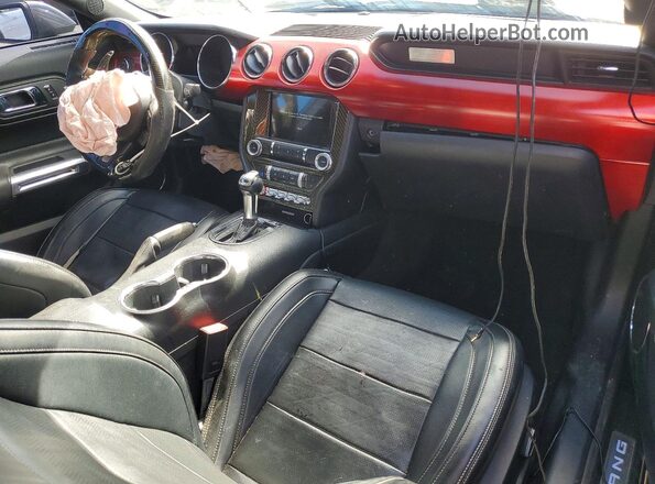 1FA6P8TH7G5337239 2016 FORD MUSTANG Charcoal Вид панелі приладів