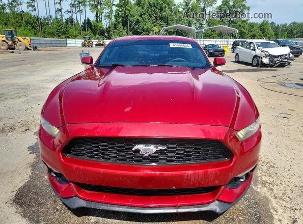 1FA6P8TH7H5258297 2017 FORD MUSTANG Burgundy Front view