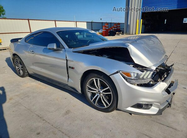 1FA6P8TH7H5282826 2017 FORD MUSTANG Silver Front right