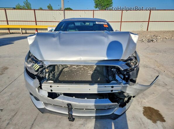 1FA6P8TH7H5282826 2017 FORD MUSTANG Silver Front view