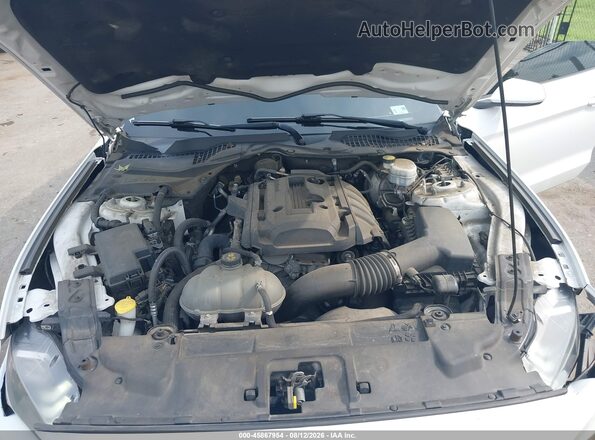 1FA6P8TH7K5133369 2019 FORD MUSTANG Белый Вид сзади