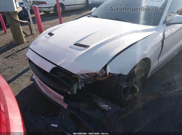 1FA6P8TH7K5133369 2019 FORD MUSTANG Белый Вид спереди