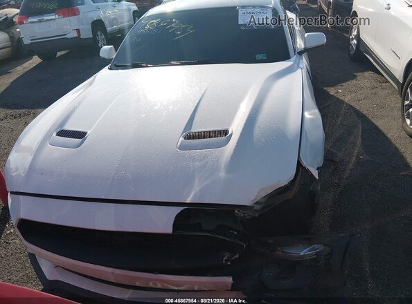 1FA6P8TH7K5133369 2019 FORD MUSTANG Белый Вид щитка приборов