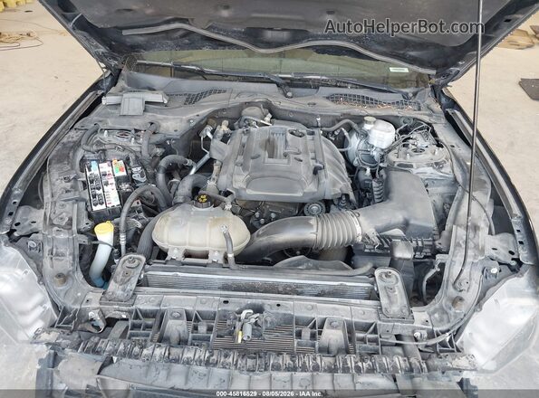 1FA6P8TH7K5143531 2019 FORD MUSTANG Black უკანა ხედი