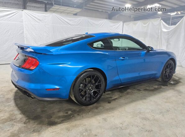 1FA6P8TH7K5180840 2019 FORD MUSTANG Blue Tył prawy