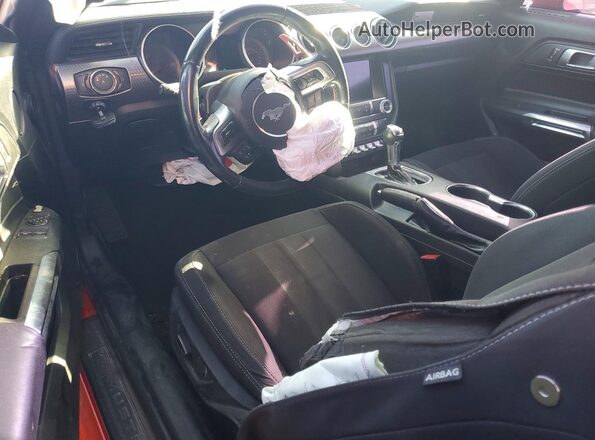 1FA6P8TH7K5181339 2019 FORD MUSTANG Red Dashboard view