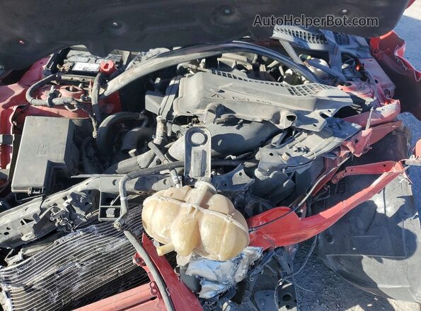 1FA6P8TH7K5181339 2019 FORD MUSTANG Red Rear interior view