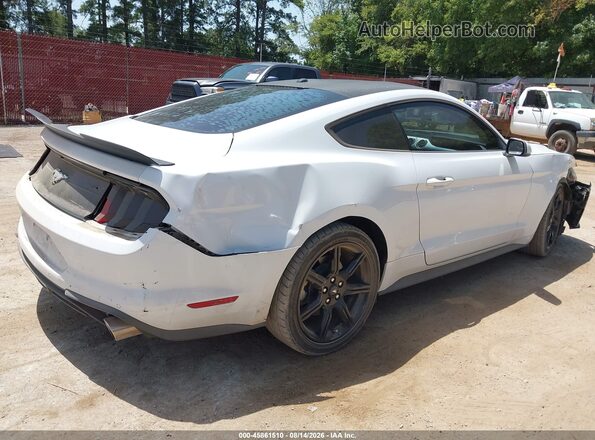 1FA6P8TH7K5186458 2019 FORD MUSTANG White Задня права чверть