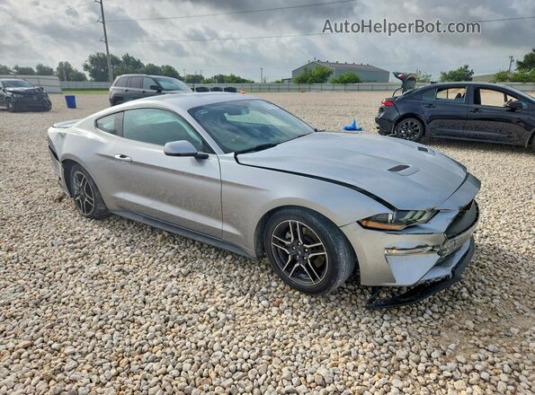 1FA6P8TH7L5120803 2020 FORD MUSTANG Silver Передня права чверть
