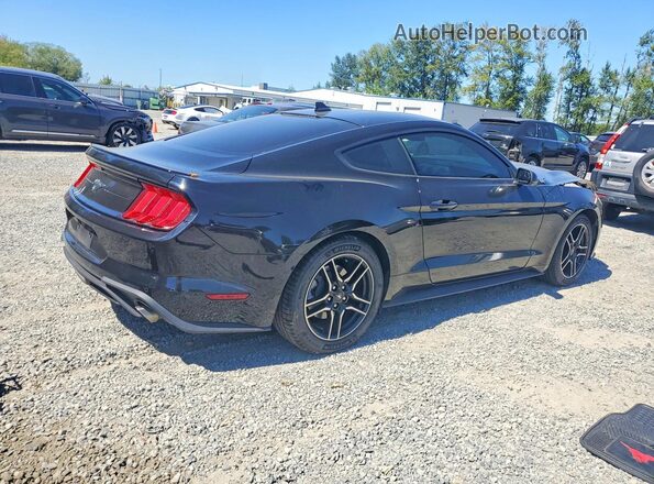 1FA6P8TH7L5177163 2020 FORD MUSTANG Black Задня права чверть