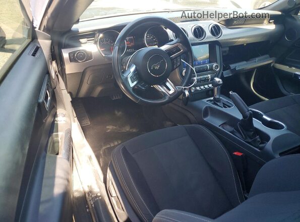 1FA6P8TH7L5177163 2020 FORD MUSTANG Black Вид панелі приладів