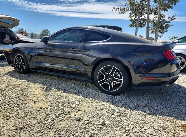 1FA6P8TH7N5111313 2022 FORD MUSTANG Charcoal Rear left