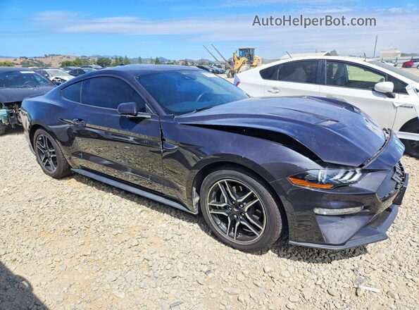 1FA6P8TH7N5111313 2022 FORD MUSTANG Charcoal Front right