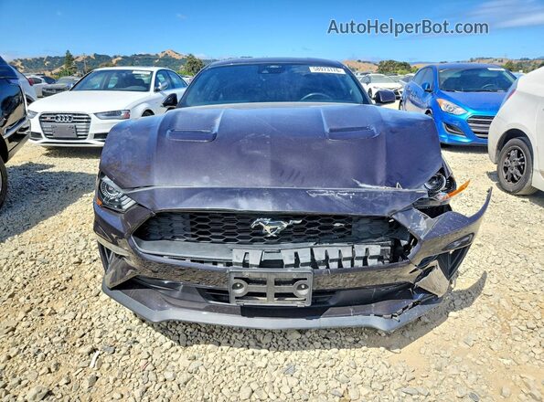 1FA6P8TH7N5111313 2022 FORD MUSTANG Charcoal Front view