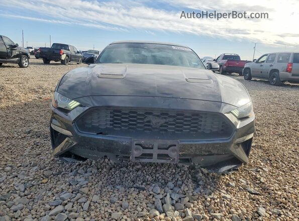 1FA6P8TH7N5135966 2022 FORD MUSTANG Black Vista frontal