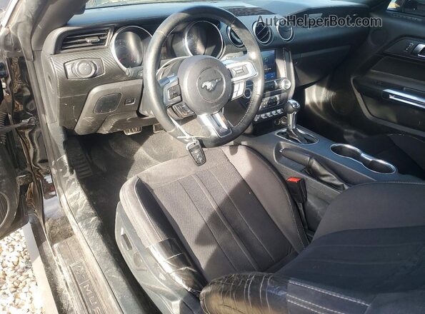 1FA6P8TH7N5135966 2022 FORD MUSTANG Black Vista del salpicadero