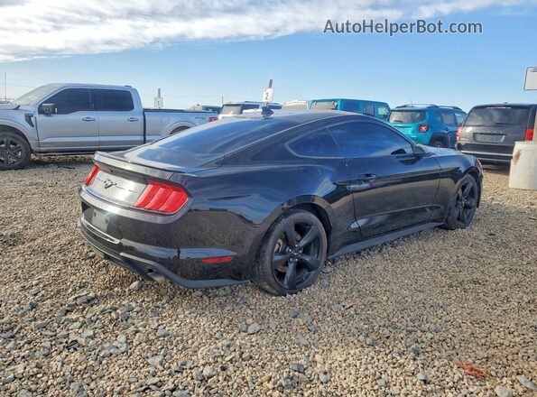 1FA6P8TH7N5135966 2022 FORD MUSTANG Black Trasero derecho