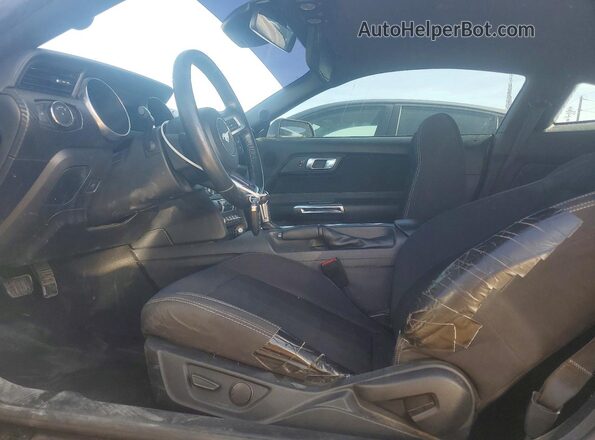 1FA6P8TH7N5135966 2022 FORD MUSTANG Black Vista interior delantera
