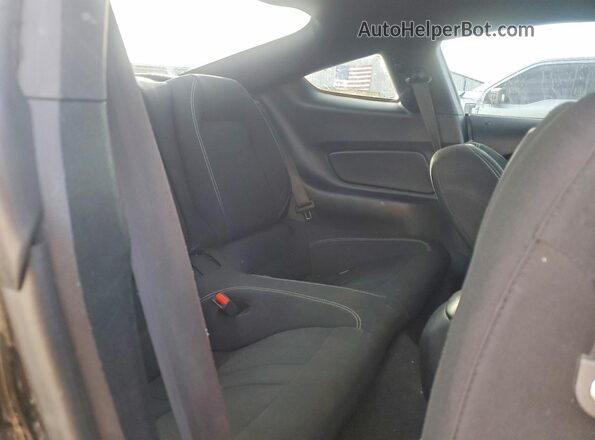 1FA6P8TH7N5135966 2022 FORD MUSTANG Black Vista de los asientos traseros