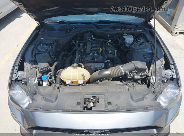1FA6P8TH7N5136146 2022 FORD MUSTANG Gray უკანა ხედი