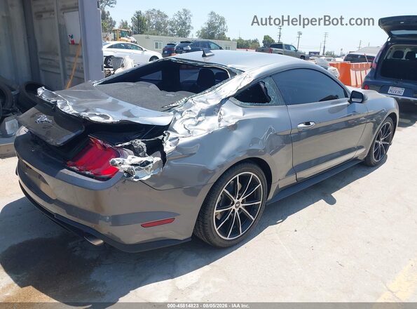 1FA6P8TH7N5136146 2022 FORD MUSTANG Gray უკანა მარჯვენა