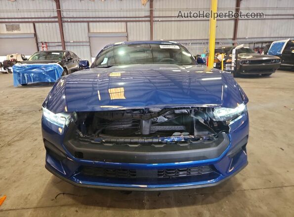 1FA6P8TH7R5114203 2024 FORD MUSTANG Blue წინა ხედი