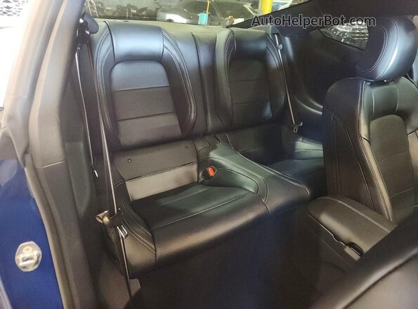 1FA6P8TH7R5114203 2024 FORD MUSTANG Blue უკანა სავარძლების ხედი