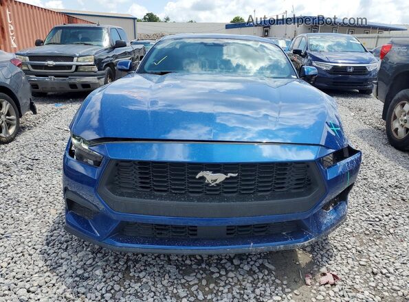 1FA6P8TH7R5137917 2024 FORD MUSTANG Blue Вид спереду