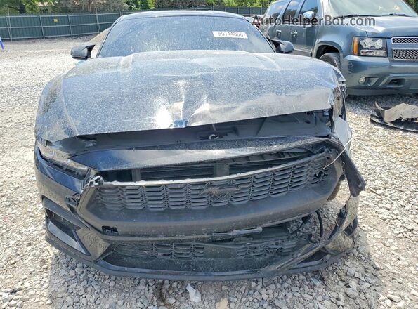 1FA6P8TH7S5103286 2025 FORD MUSTANG Black Вид спереду