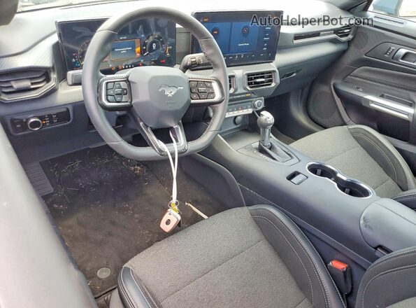 1FA6P8TH7S5116510 2025 FORD MUSTANG Серый Вид панели приборов