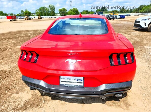 1FA6P8TH7T5106920 2026 FORD MUSTANG Red Rear view