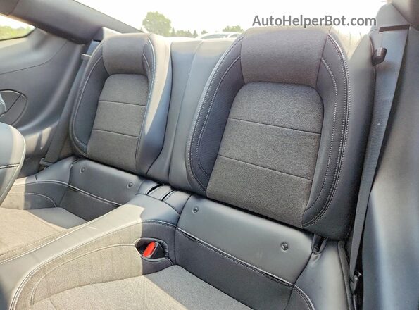 1FA6P8TH7T5106920 2026 FORD MUSTANG Red Rear seats view