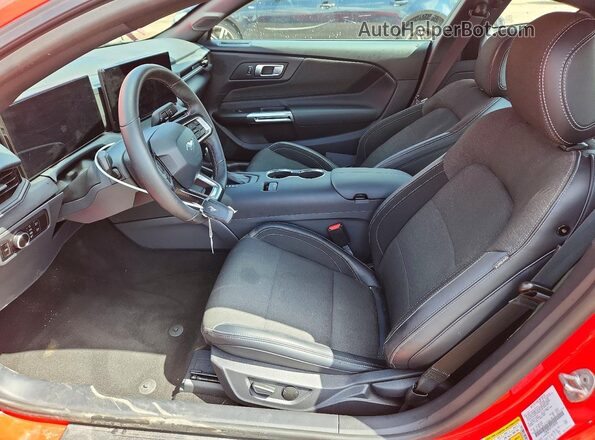 1FA6P8TH7T5106920 2026 FORD MUSTANG Red Front interior view