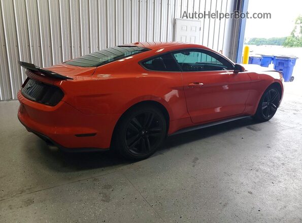 1FA6P8TH8G5228613 2016 FORD MUSTANG Orange Trasero derecho