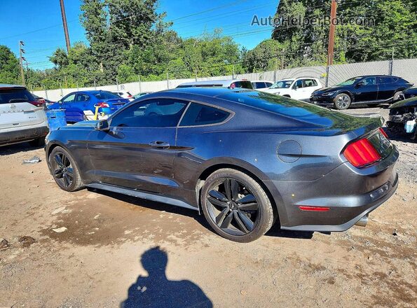 1FA6P8TH8G5325813 2016 FORD MUSTANG Black Trasero izquierdo