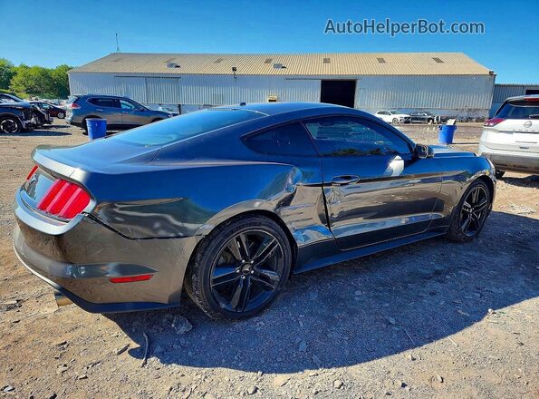 1FA6P8TH8G5325813 2016 FORD MUSTANG Black Trasero derecho