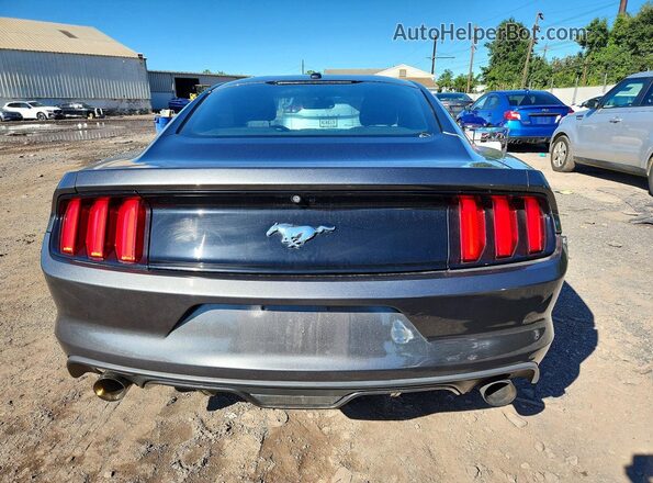 1FA6P8TH8G5325813 2016 FORD MUSTANG Black Vista trasera