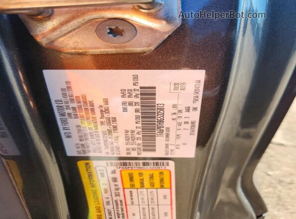 1FA6P8TH8G5325813 2016 FORD MUSTANG Black Vista del compartimento del motor