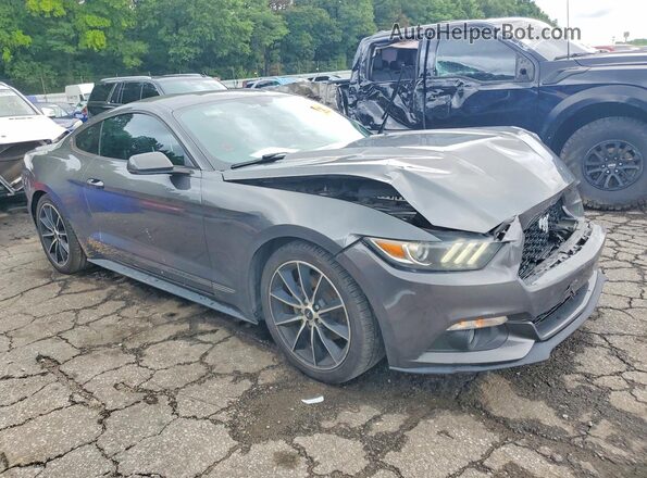 1FA6P8TH8G5336505 2016 FORD MUSTANG Charcoal Delantero derecho