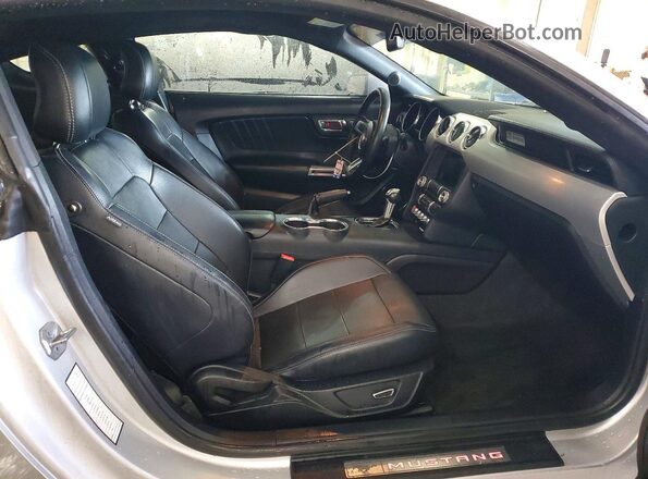 1FA6P8TH8H5227432 2017 FORD MUSTANG Silver Vista de los asientos traseros