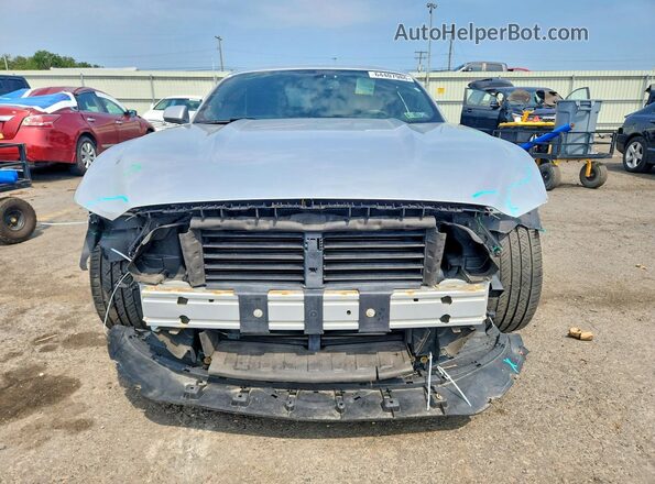 1FA6P8TH8H5269941 2017 FORD MUSTANG Silver Front view
