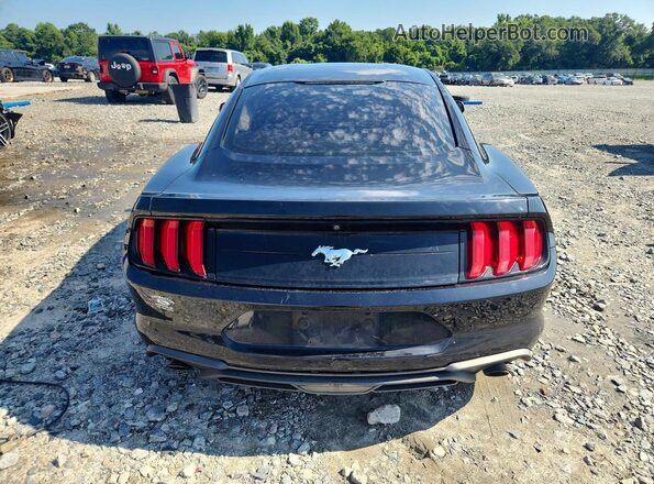 1FA6P8TH8J5116448 2018 FORD MUSTANG Black Widok z tyłu