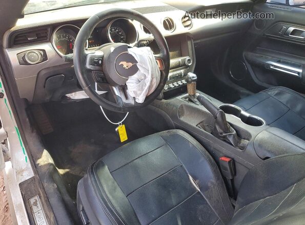 1FA6P8TH8J5118166 2018 FORD MUSTANG White წინა პანელის ხედი