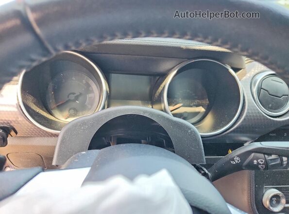1FA6P8TH8K5182516 2019 FORD MUSTANG Charcoal Vista del cuadro de instrumentos