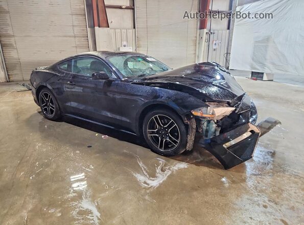 1FA6P8TH8L5136900 2020 FORD MUSTANG Black Передня права чверть