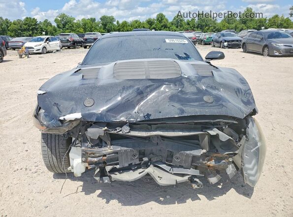 1FA6P8TH8L5159707 2020 FORD MUSTANG Black Front view