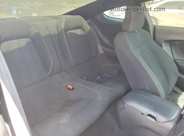 1FA6P8TH8L5159707 2020 FORD MUSTANG Black Rear seats view